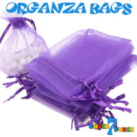 18 x 25cm - Lavender Organza Bags